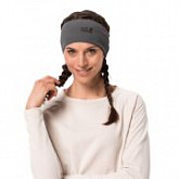 Повязка на голову Jack Wolfskin Real Stuff Headband grey heather 1907981-6110