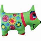 Мягкая игрушка Мнушки Собака зеленая Аи02жив12