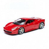 Коллекционная машина Bburago 1:24 Ferrari 458 Italia (18-26003) red
