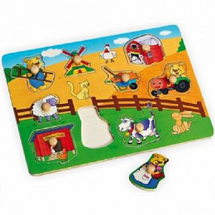 Пазл Hongji Toys Ферма HJ98162Ak