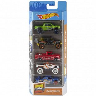 Набор машинок Hot Wheels HW Hot Trucks 5 шт. (1806 GHP51)