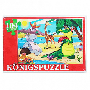 Пазл Konigspuzzle Мир животных ПК104-5812