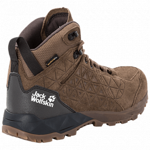 Ботинки мужские Jack Wolfskin Cascade Hike Lt Texapore Mid M dark wood / phantom