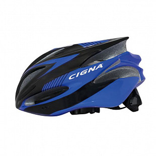 Велошлем Cigna WT-029 grey/black/blue