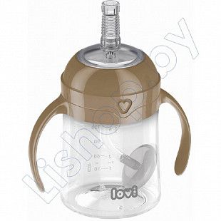 Поильник Lovi с силиконовой трубочкой 150мл 6м+ (35/363)