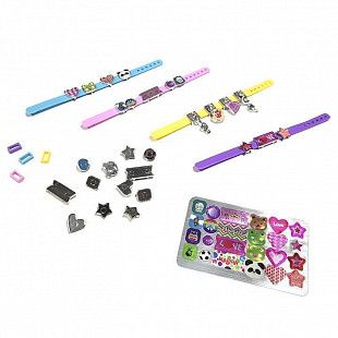 Игровой набор Qunxing Toys "Браслет модницы"  для создания украшений для девочек 868-46