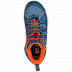 Ботинки детские Jack Wolfskin Thunderbolt Texapore Mid K blue / orange