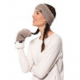 Повязка на голову женская Jack Wolfskin Highloft Knit Headband Women clay