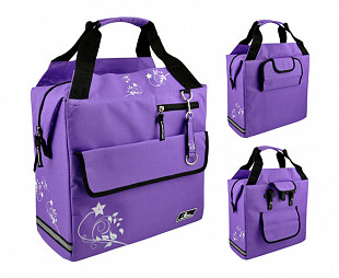 Сумка на багажник Longus Panier Purple 399037
