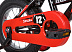 Велосипед Novatrack Strike 12" (2020) 123STRIKE.BKR20 black/red
