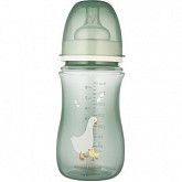 Антиколиковая бутылочка для кормления Canpol babies Goose с широким горлышком 240 мл., 3+ мес. (35/245)