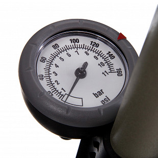 Насос напольный STG с манометром presta/schrader GF35P Х90171