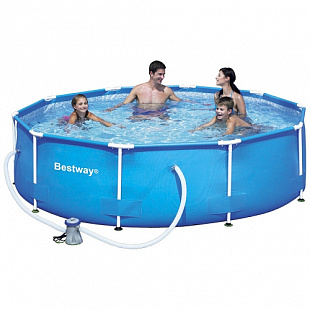 Каркасный бассейн BestWay Steel Pro Max с аксессуарами 56408