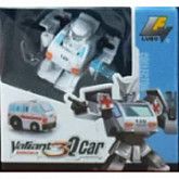 Трансформер Lubo Valiant Q Car J8028 white