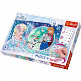 Пазл Trefl Холодное сердце Волшебная сила Эльзы 75115