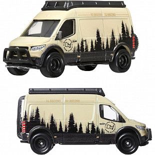 Набор машинок Hot Wheels Mercedes-Benz Sprinter Tourer & '05 Toyota Land Cruiser Prado (HBL96 HRR76)