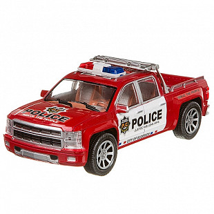 Инерционная машина YAKO police из серии "На земле, В небе, На море" M9541 red