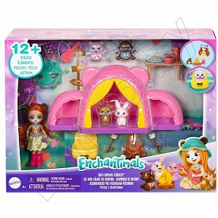Игровой набор Enchantimals Поход с палатками (HTW71)