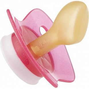 Пустышка Canpol babies ортодонтическая латексная 6-18 мес Basic 22/426_new pink