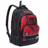 Рюкзак для мальчика GRIZZLY RU-931-2 black/red