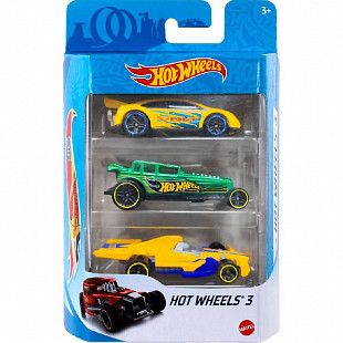 Набор машинок Hot Wheels 3 шт. (K5904 №145)