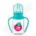 Бутылочка для кормления Baby Planet с ручками и узким горлышком 125 мл., 3 мес.+ (8422/2)