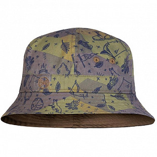 Панама Buff Bucket Hat Kids Camp Khaki