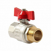 Кран шаровый Pro Aqua 3/4" Стандарт наружная-внутренняя SWB61-M20-F20