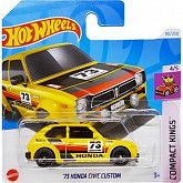 Машинка Hot Wheels Базовой коллекции '73 Honda Civic Custom 90/250 (5785 HTC19) mainline 2024