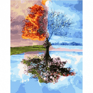 Картина по номерам Picasso Четыре времени года PC4050505