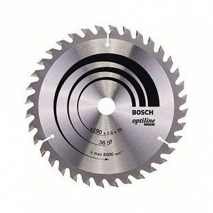 Диск пильный по дереву Bosch 19x2 см 36 зубьев 2608640613