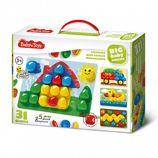 Мозаика для самых маленьких Baby Toys 02521