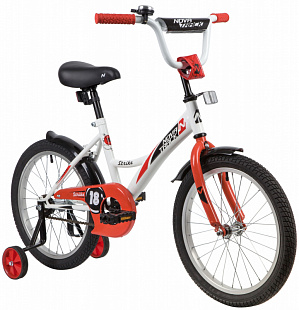 Велосипед Novatrack Strike 18" (2020) 183STRIKE.WTR20 white/red