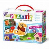 Пазл на липучках Десятое Королевство Кто где живет? 10kor Plastic 02866