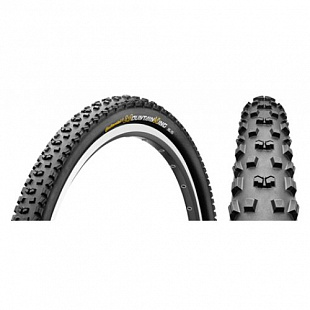 Велопокрышка Continental Mountain King II 2.2 foldable 26 x 2.2 Борт-кевлар 15005 Black