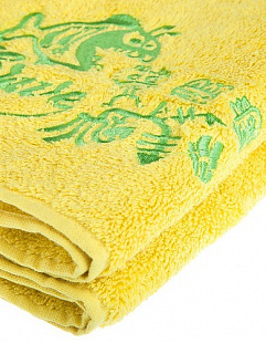 Полотенце Mad Wave Fish Towel yellow/green