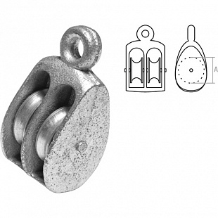 Блок двойной Starfix BK-Duplex 4 см SMP-10882-1