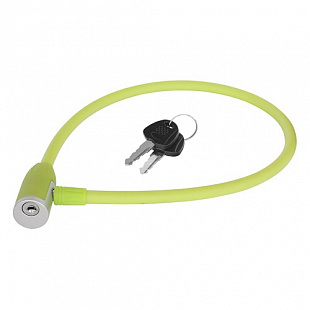 Замок велосипедный Kellys 12х650мм Kls Jolly Lime
