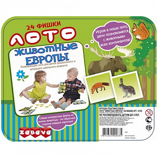 Игрушка Лото Животные Европы 14105 