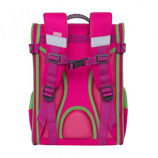Рюкзак школьный GRIZZLY RA-981-2 /1 fuchsia/honeysuckle
