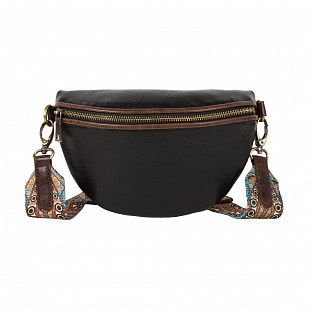 Женская сумка из кожи Pola 0500918 black