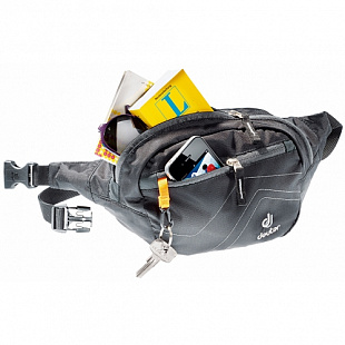 Сумка Deuter поясная Belt II black-anthracite