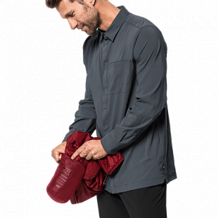 Куртка мужская Jack Wolfskin Jwp Thermic One Jacket M dark lacquer red