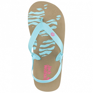 Вьетнамки детские Jack Wolfskin Eezy K light blue / rose