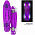 Лонгборд Juicy Susi purple со светящимися колёсами