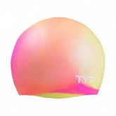 Детская шапочка для плавания TYR Tie Dye Junior Swim Cap LCSJRTD/173 orange