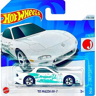 Машинка Hot Wheels Базовой коллекции '95 Mazda RX-7 170/250 (5785 HTC46)