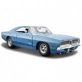 Масштабная модель автомобиля Maisto Додж Чарджер 1969 (31256) blue