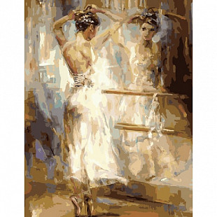 Картина по номерам Picasso Отражение в зеркале PC4050435