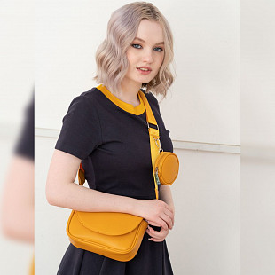 Сумка женская Ors Oro OMS-0176 yellow